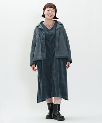 ＜AS KNOW AS olaca (Women/大きいサイズ)＞ストレッチ別珍ＡＪＳＫ　ＯＧ３２５４